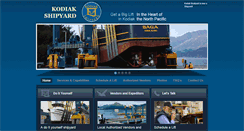 Desktop Screenshot of kodiakboatyard.com